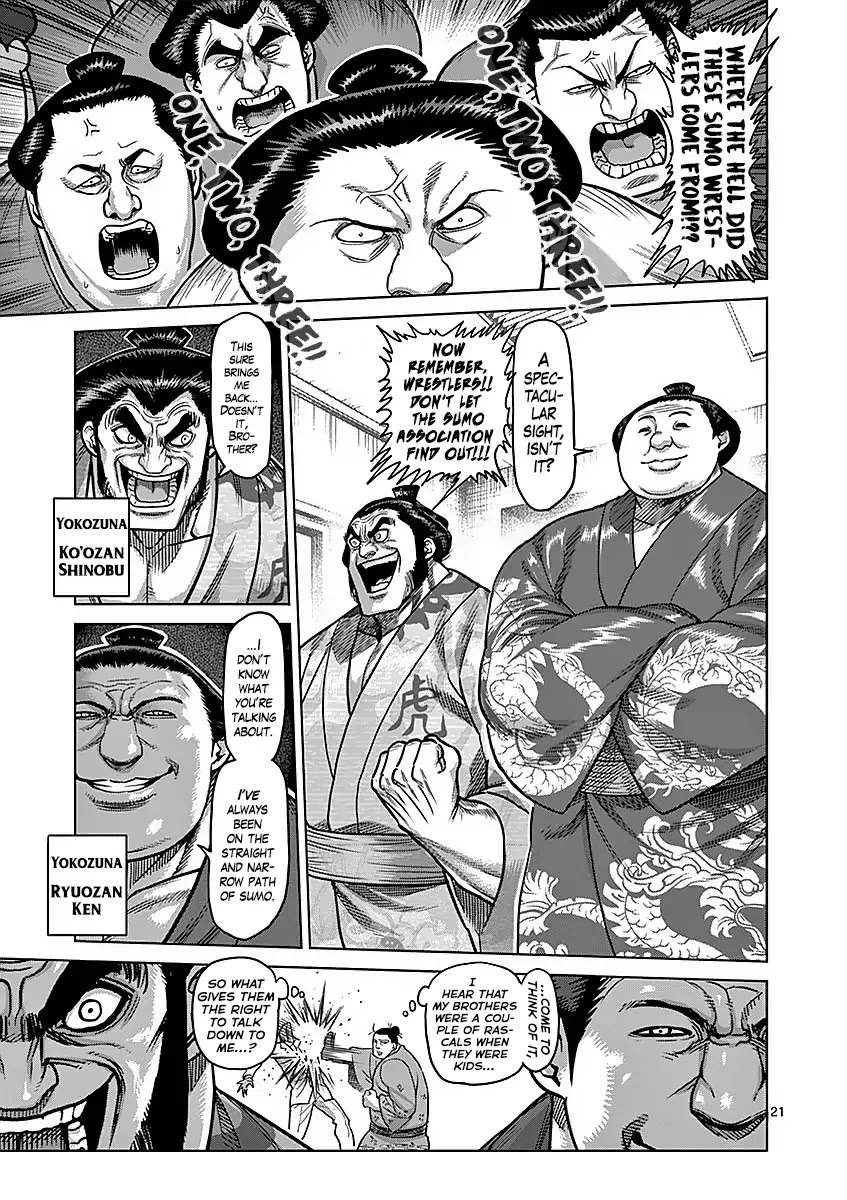 Kengan Asura Chapter 180 page 21 - Chapter 180: Suppression