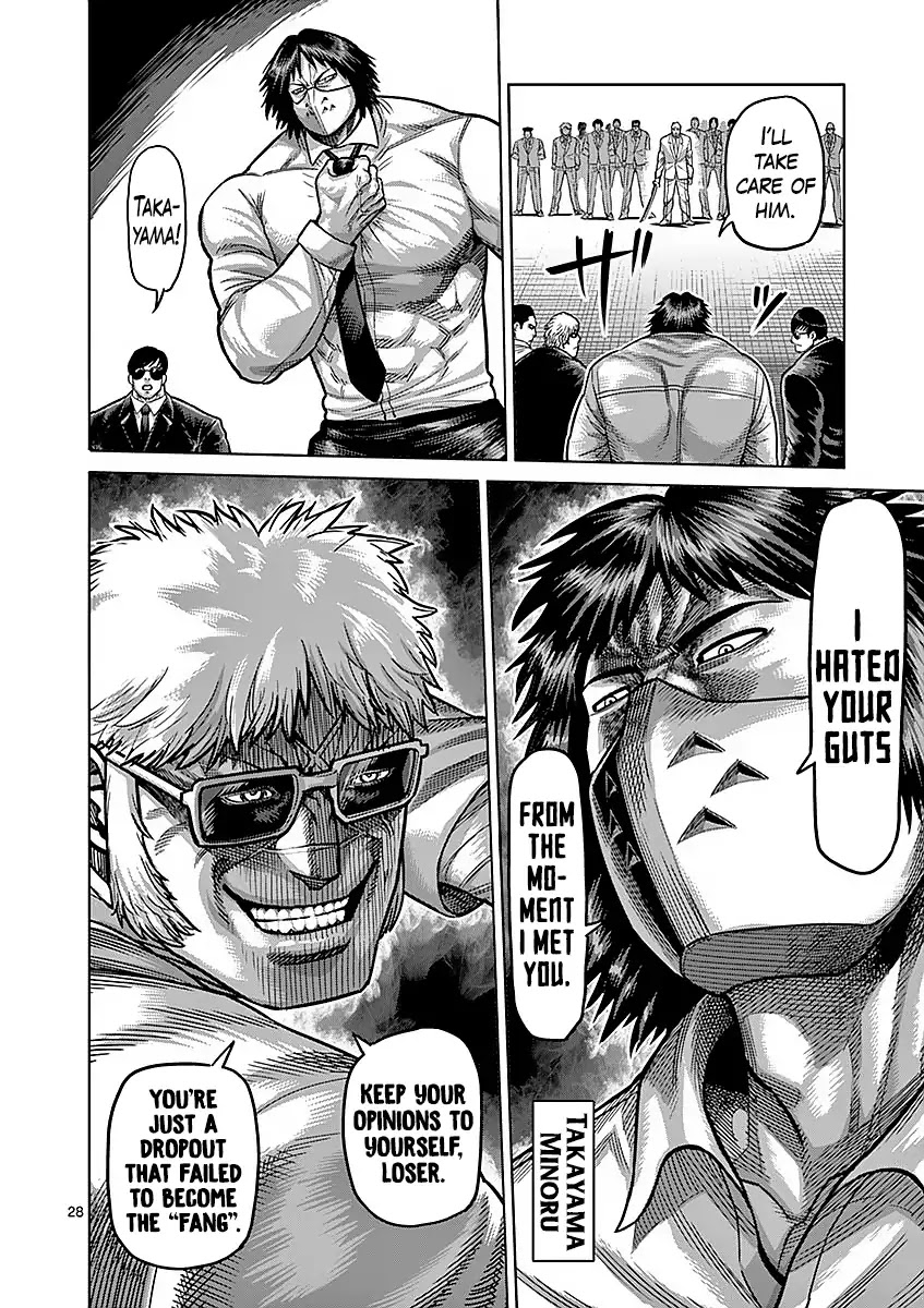 Kengan Asura Chapter 180 page 28 - Chapter 180: Suppression