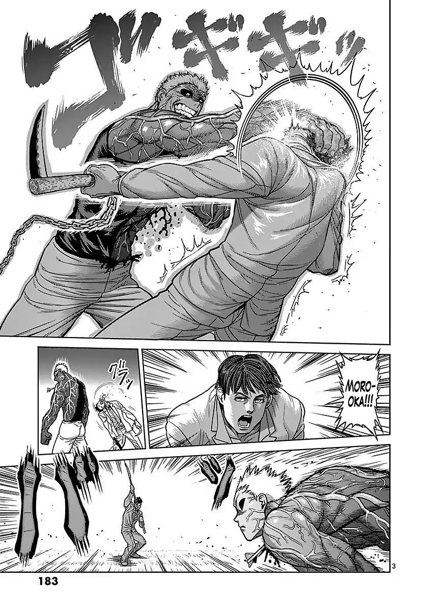 Kengan Asura Chapter 180 page 3 - Chapter 180: Suppression