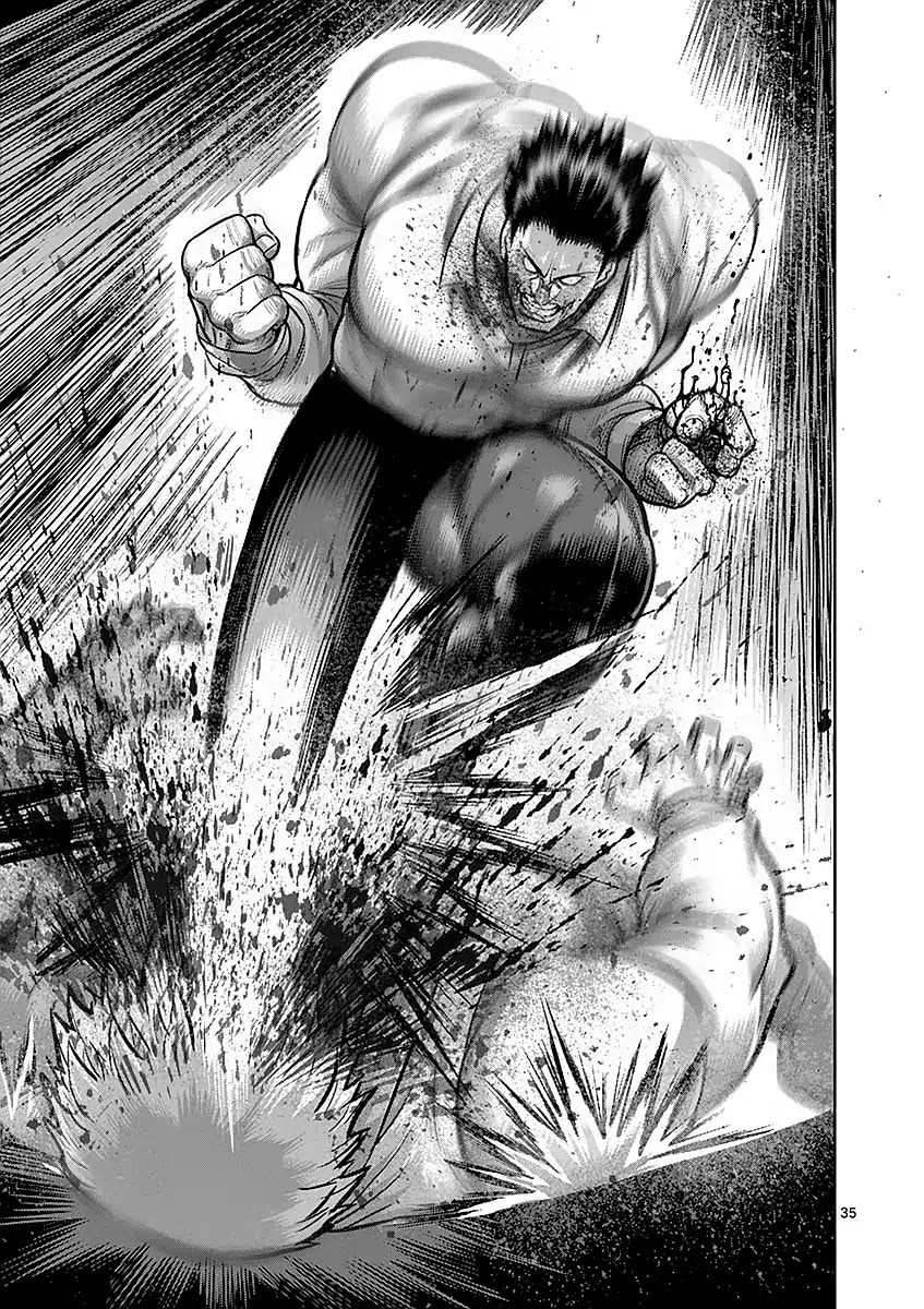 Kengan Asura Chapter 180 page 35 - Chapter 180: Suppression