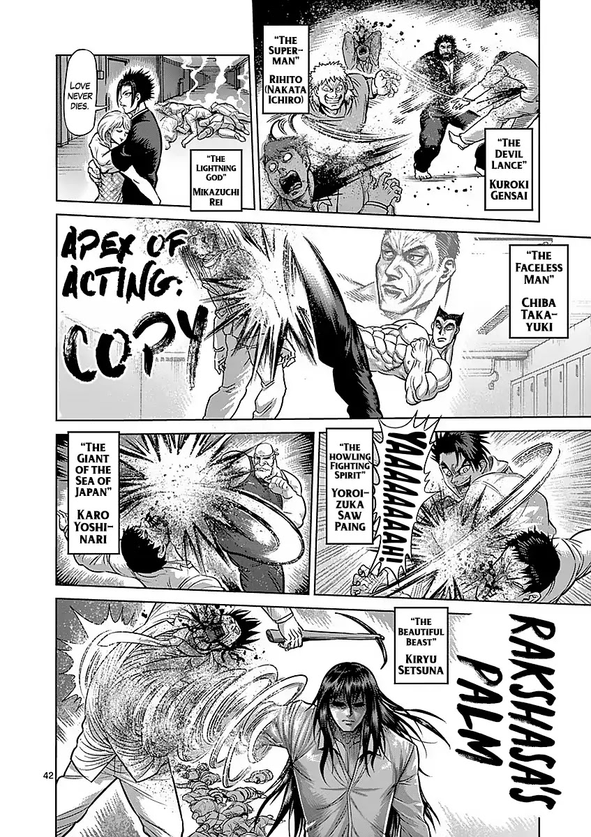 Kengan Asura Chapter 180 page 42 - Chapter 180: Suppression