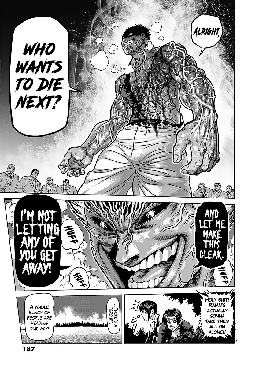 Kengan Asura Chapter 180 page 7 - Chapter 180: Suppression