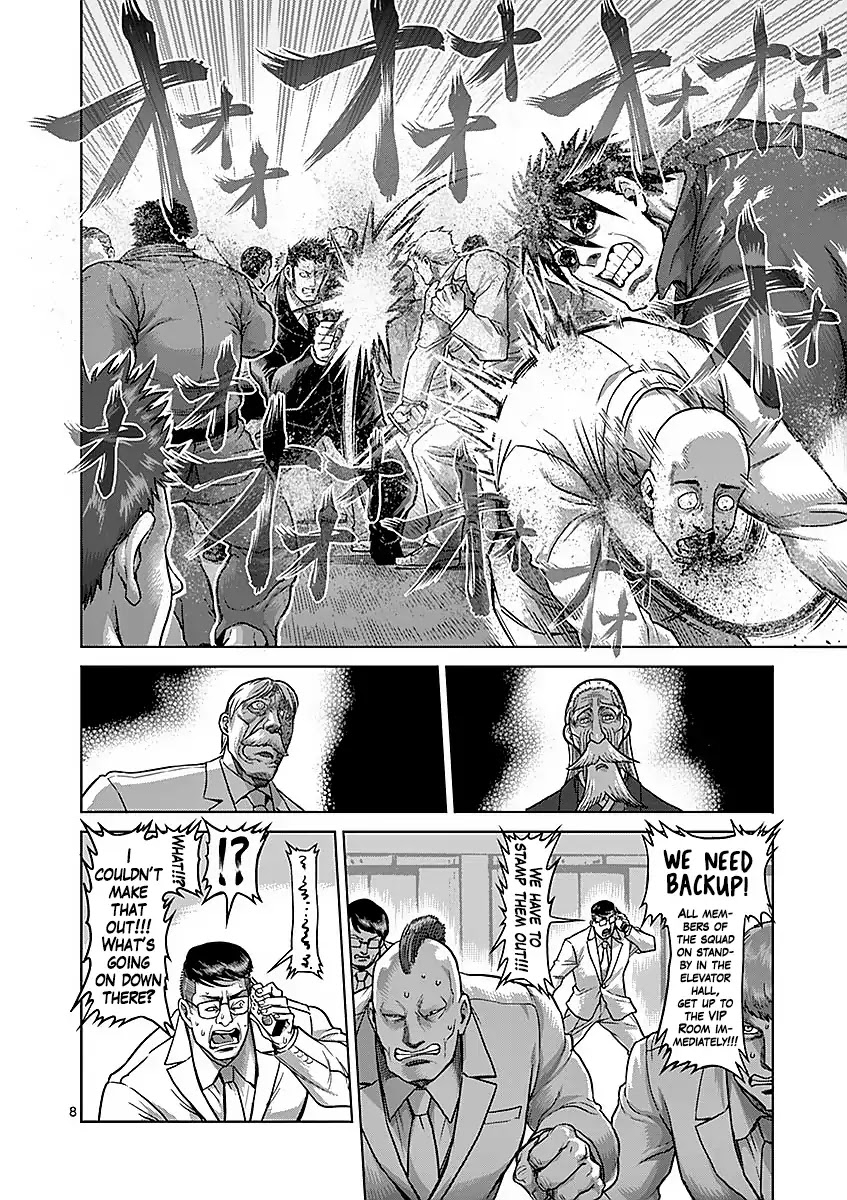 Kengan Asura Chapter 180 page 8 - Chapter 180: Suppression
