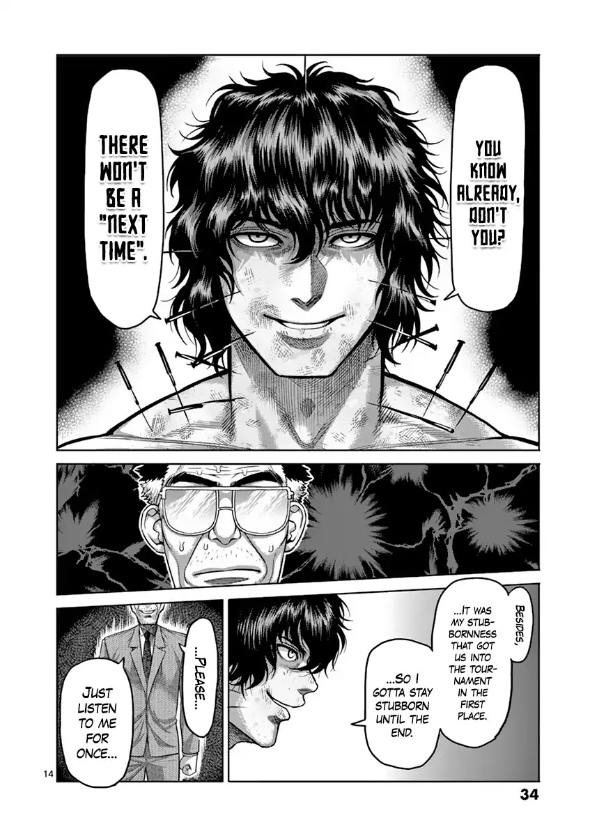 Kengan Asura Chapter 182 page 13 - Chapter 182: Persuasion