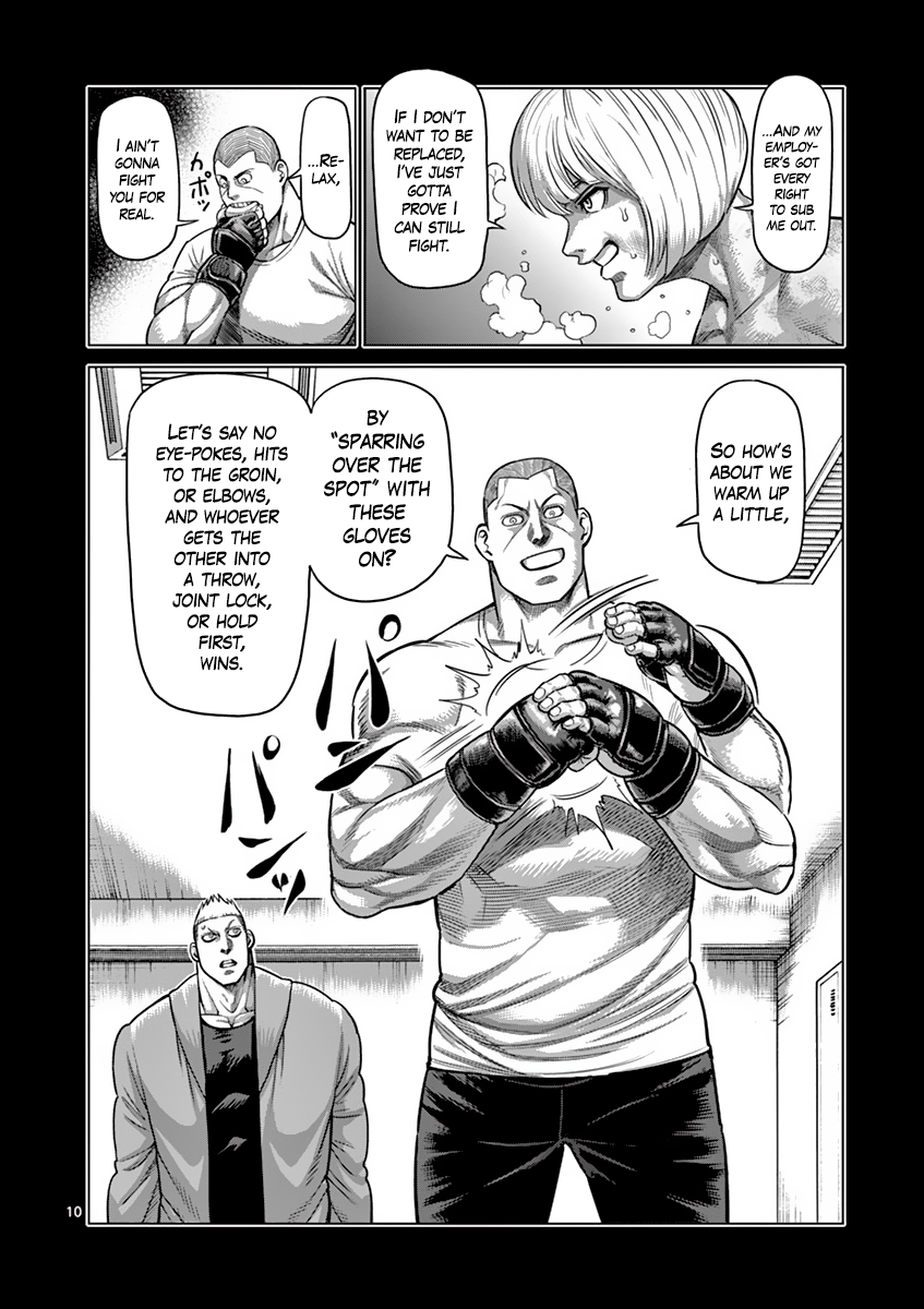 Kengan Asura Chapter 183 page 10 - Chapter 183: Stubborn