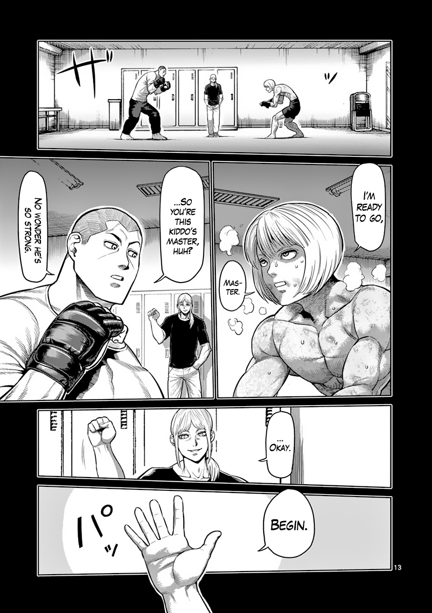 Kengan Asura Chapter 183 page 13 - Chapter 183: Stubborn