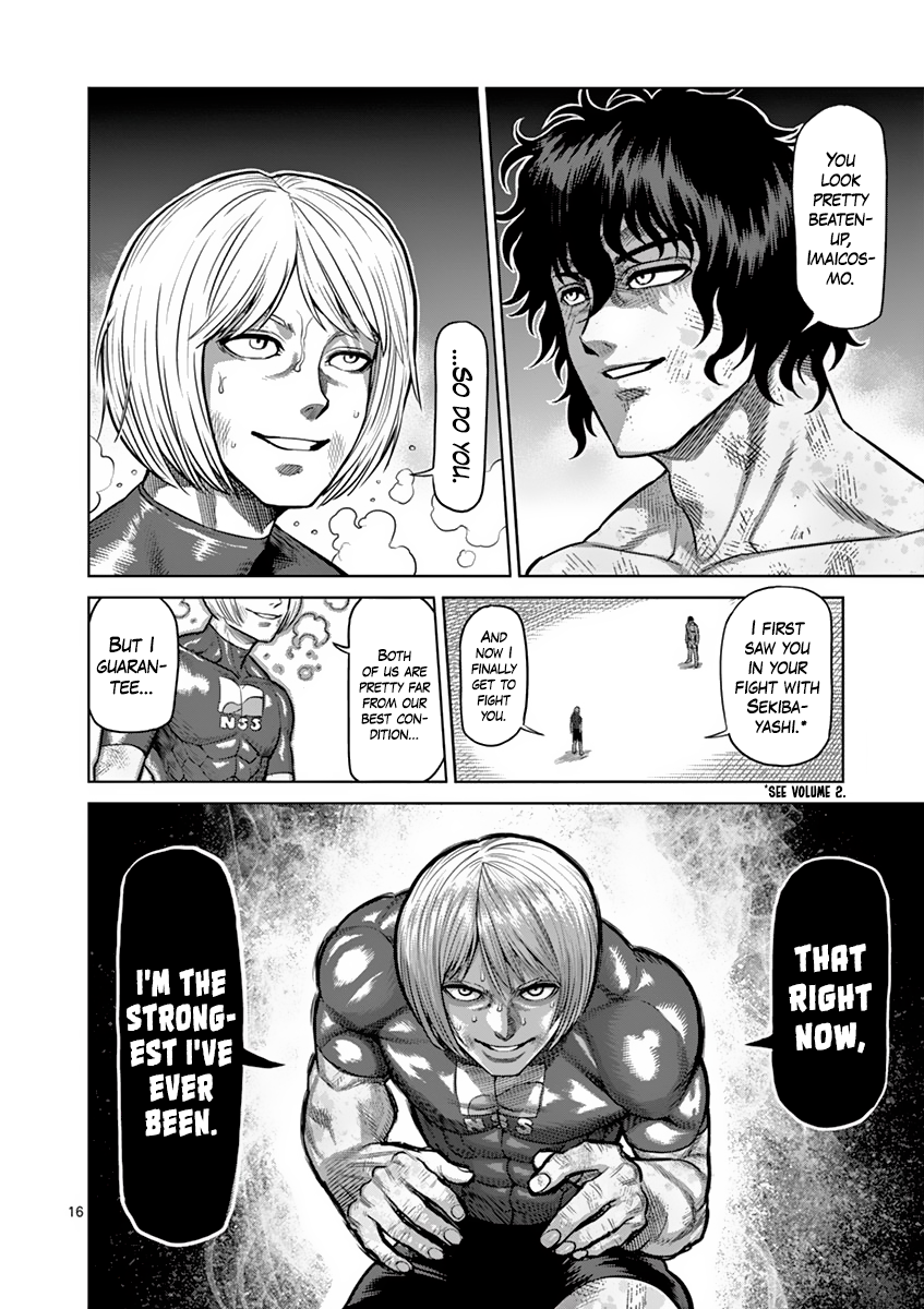 Kengan Asura Chapter 183 page 16 - Chapter 183: Stubborn
