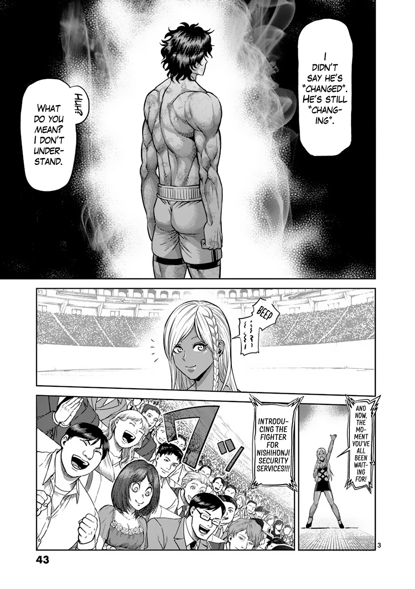 Kengan Asura Chapter 183 page 3 - Chapter 183: Stubborn