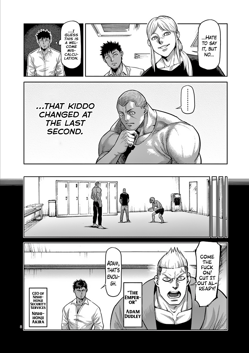 Kengan Asura Chapter 183 page 8 - Chapter 183: Stubborn