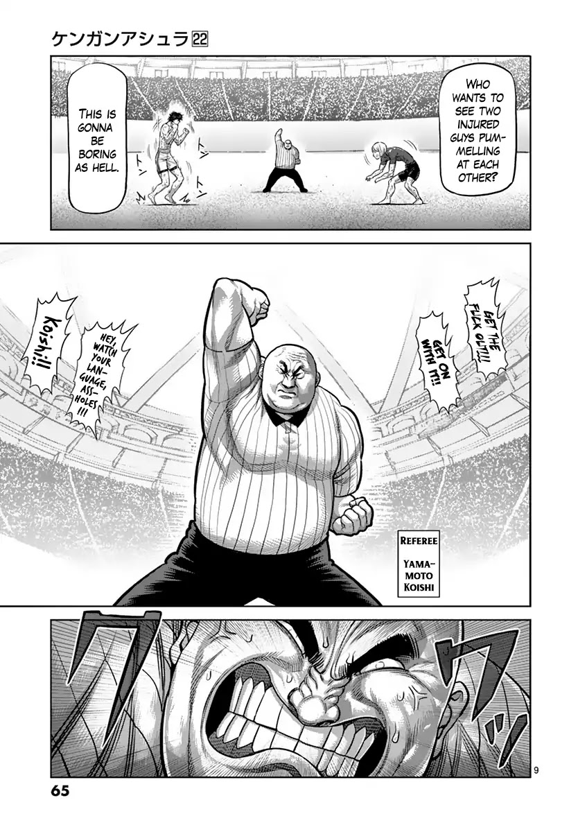 Kengan Asura Chapter 184 page 9 - Chapter 184: Handshake