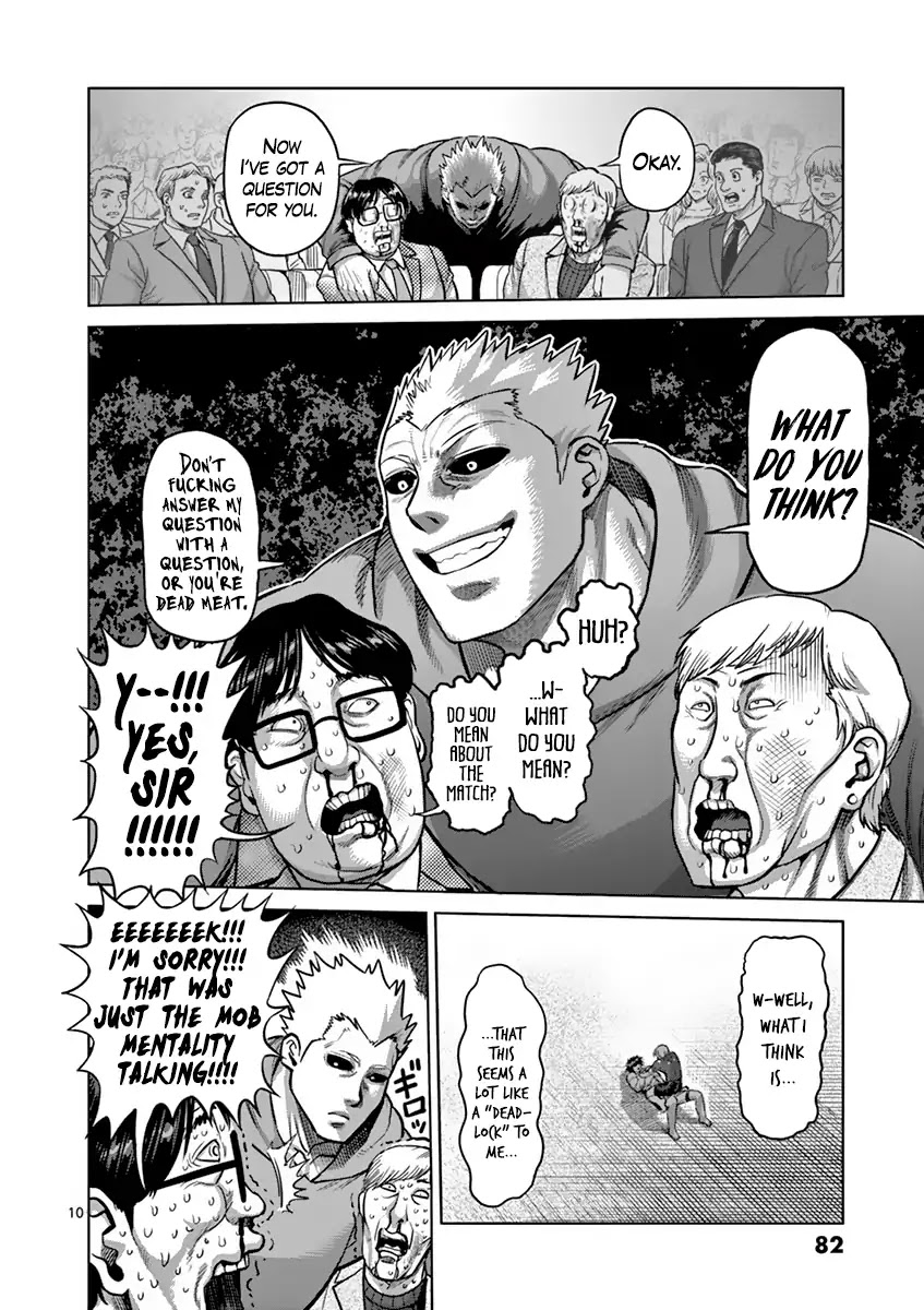 Kengan Asura Chapter 185 page 10 - Chapter 185: Deadlock
