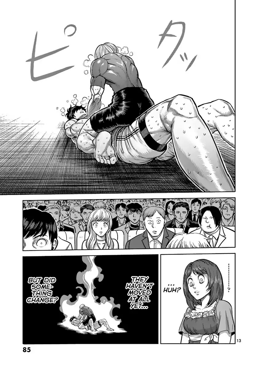 Kengan Asura Chapter 185 page 13 - Chapter 185: Deadlock