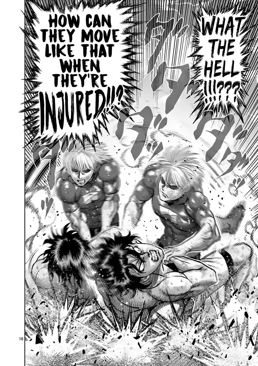Kengan Asura Chapter 185 page 16 - Chapter 185: Deadlock
