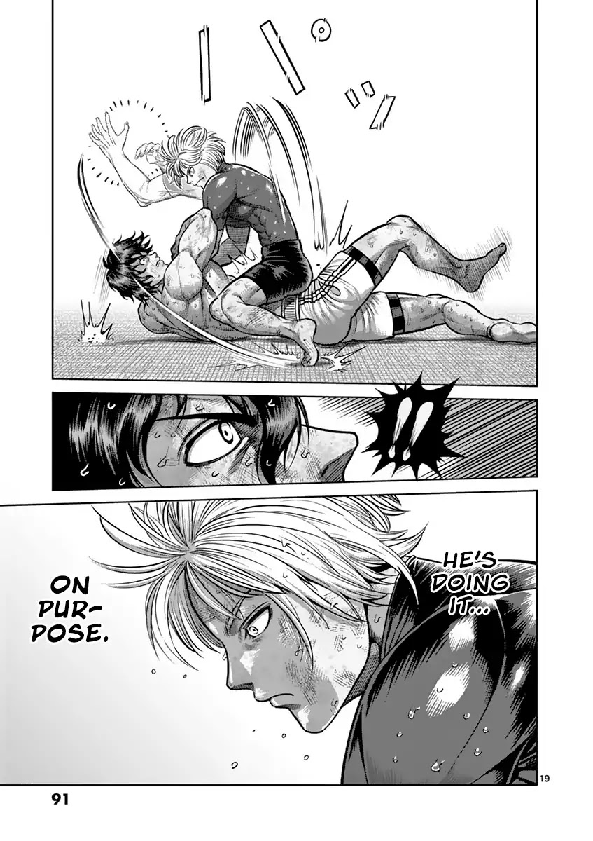 Kengan Asura Chapter 185 page 19 - Chapter 185: Deadlock