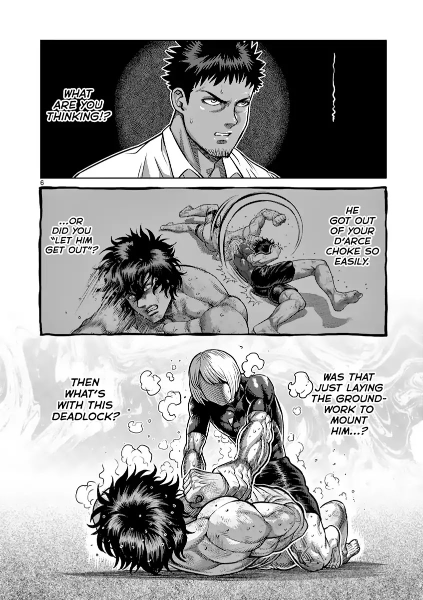 Kengan Asura Chapter 185 page 6 - Chapter 185: Deadlock