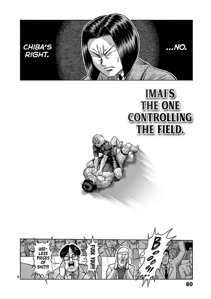 Kengan Asura Chapter 185 page 8 - Chapter 185: Deadlock