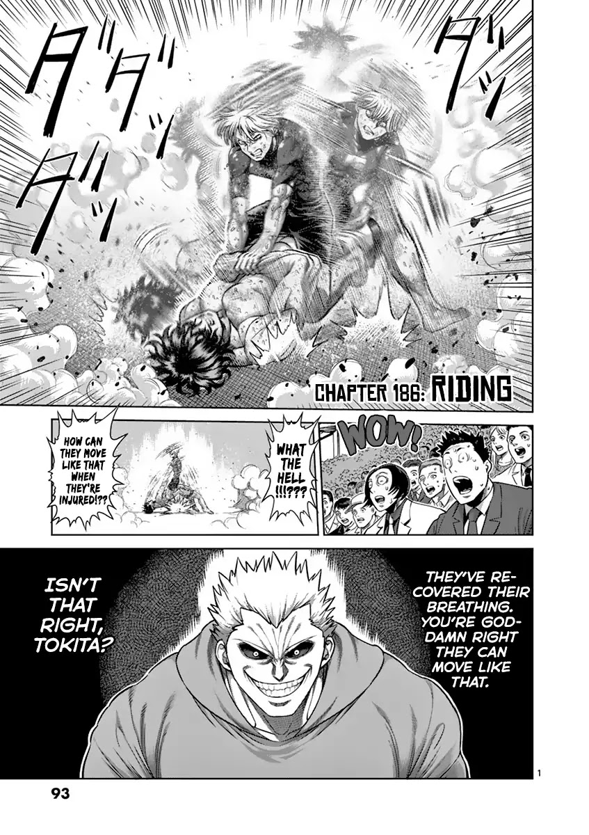 Kengan Asura Chapter 186 page 1 - Chapter 186: Riding