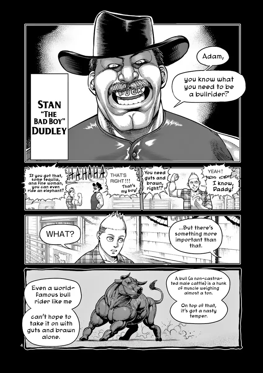 Kengan Asura Chapter 186 page 4 - Chapter 186: Riding