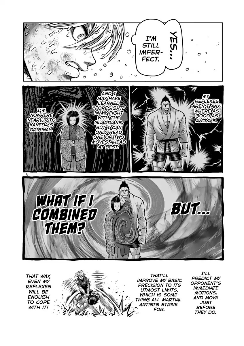 Kengan Asura Chapter 186 page 8 - Chapter 186: Riding
