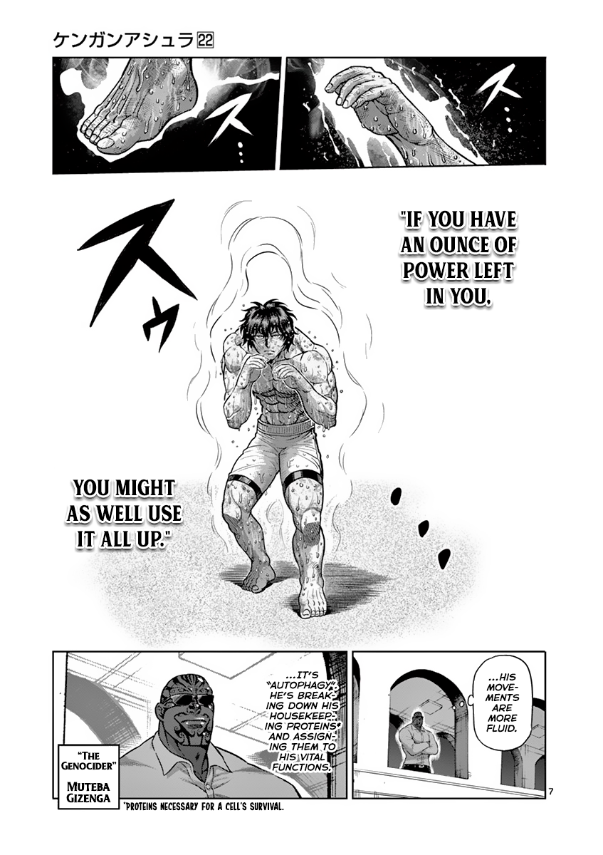 Kengan Asura Chapter 187 page 7 - Chapter 187: Dragon