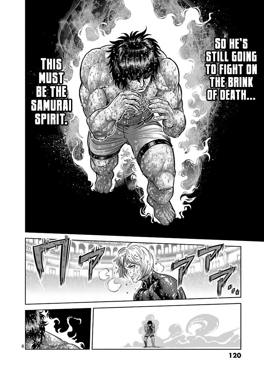 Kengan Asura Chapter 187 page 8 - Chapter 187: Dragon