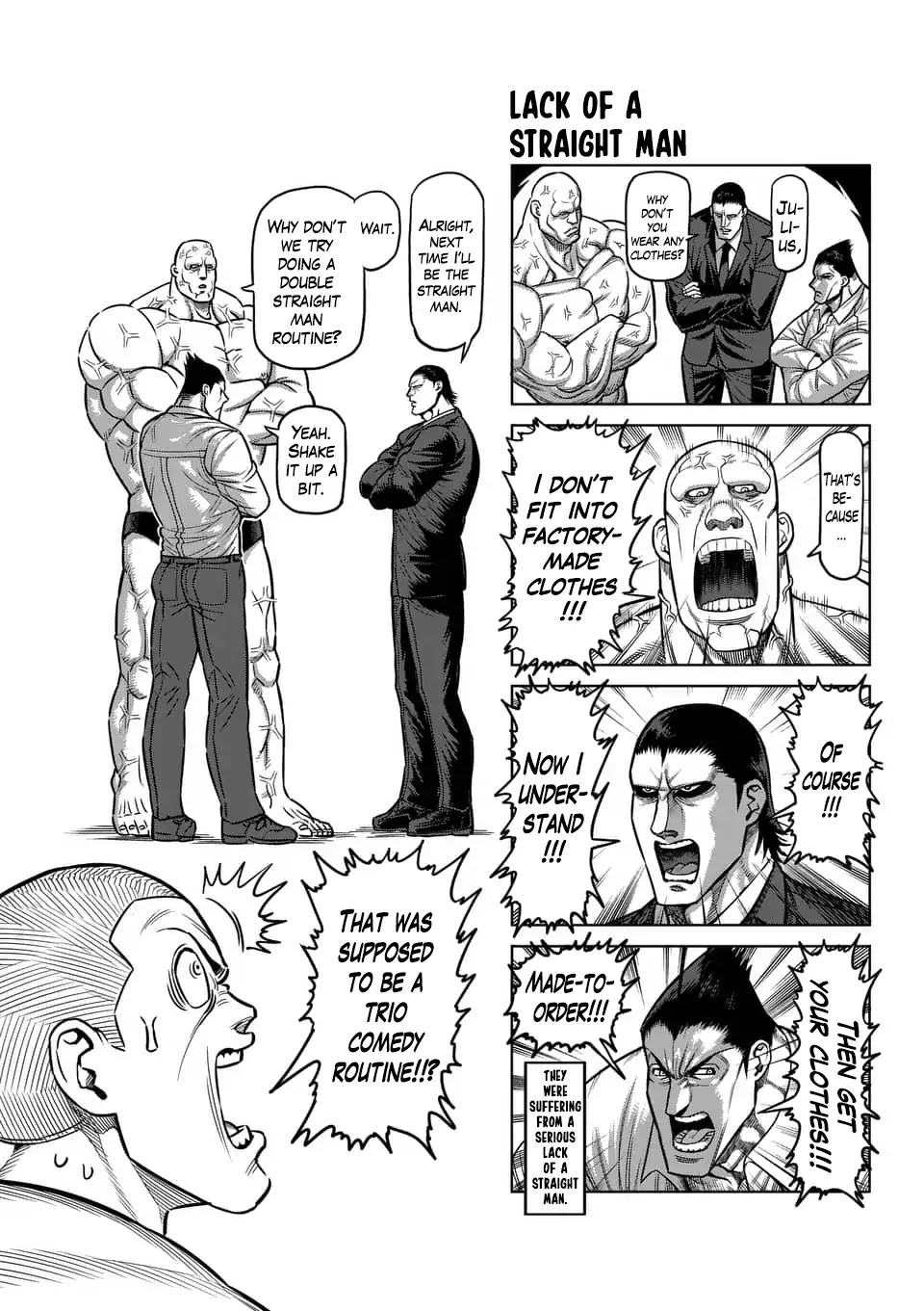 Kengan Asura Chapter 188.5 page 14 - Chapter 188.5: 4-Panel Extras (4)