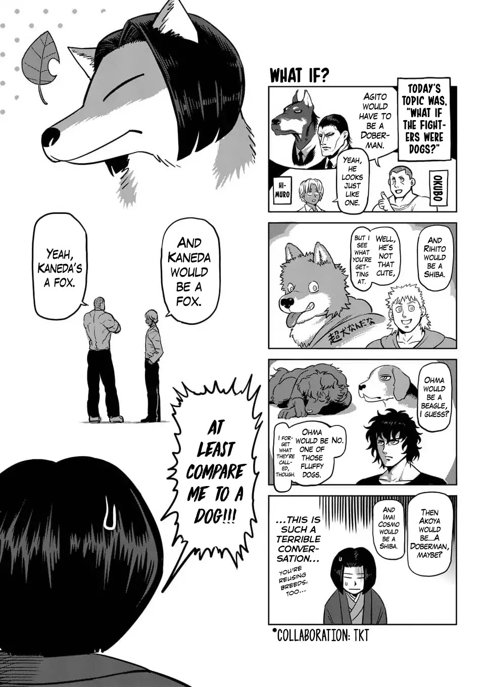 Kengan Asura Chapter 188.5 page 25 - Chapter 188.5: 4-Panel Extras (4)