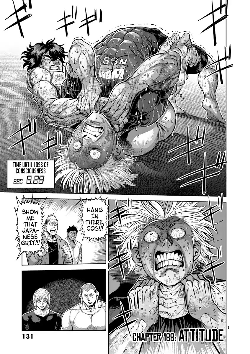 Kengan Asura Chapter 188 page 1 - Chapter 188: Attitude