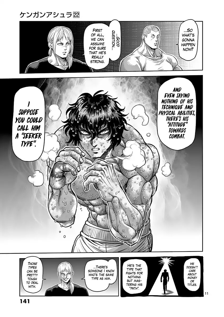 Kengan Asura Chapter 188 page 11 - Chapter 188: Attitude