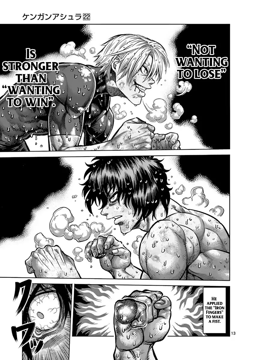 Kengan Asura Chapter 188 page 13 - Chapter 188: Attitude