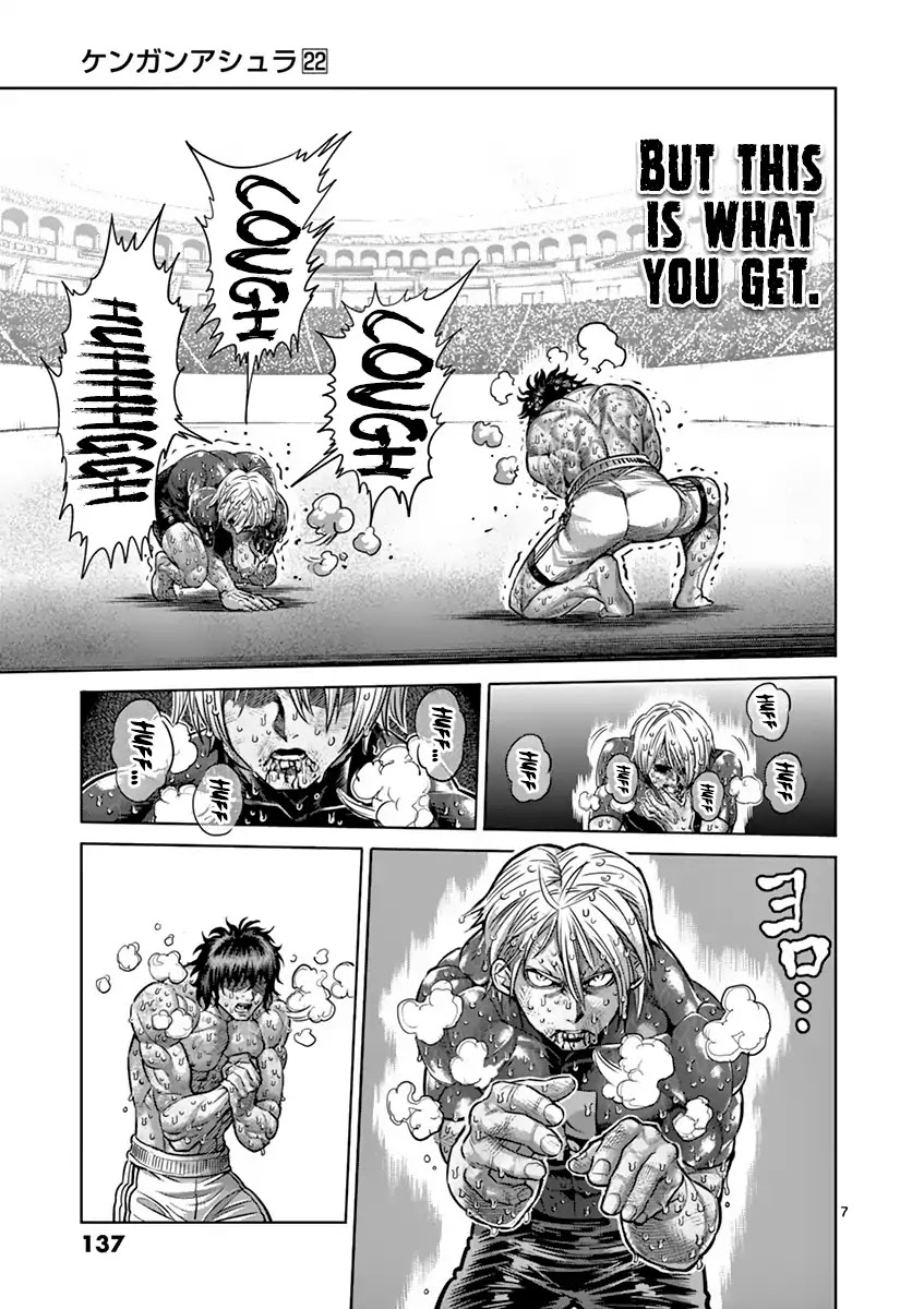 Kengan Asura Chapter 188 page 7 - Chapter 188: Attitude