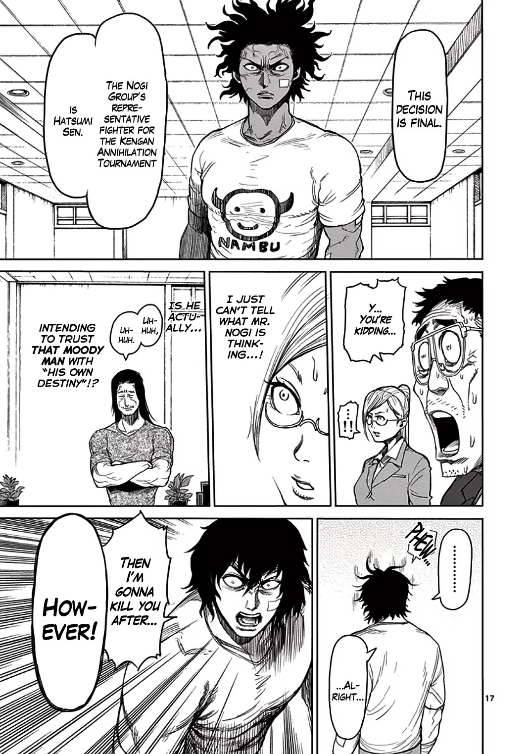 Kengan Asura Chapter 19 page 17 - Chapter 19: Founding