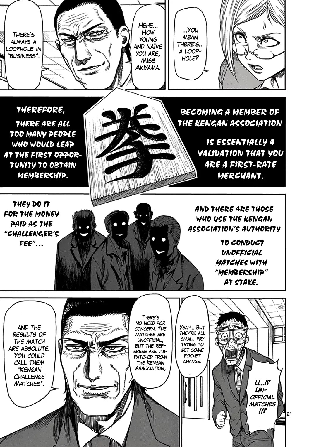 Kengan Asura Chapter 19 page 21 - Chapter 19: Founding