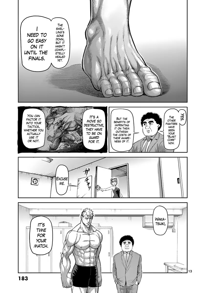 Kengan Asura Chapter 190 page 13 - Chapter 190: Bone