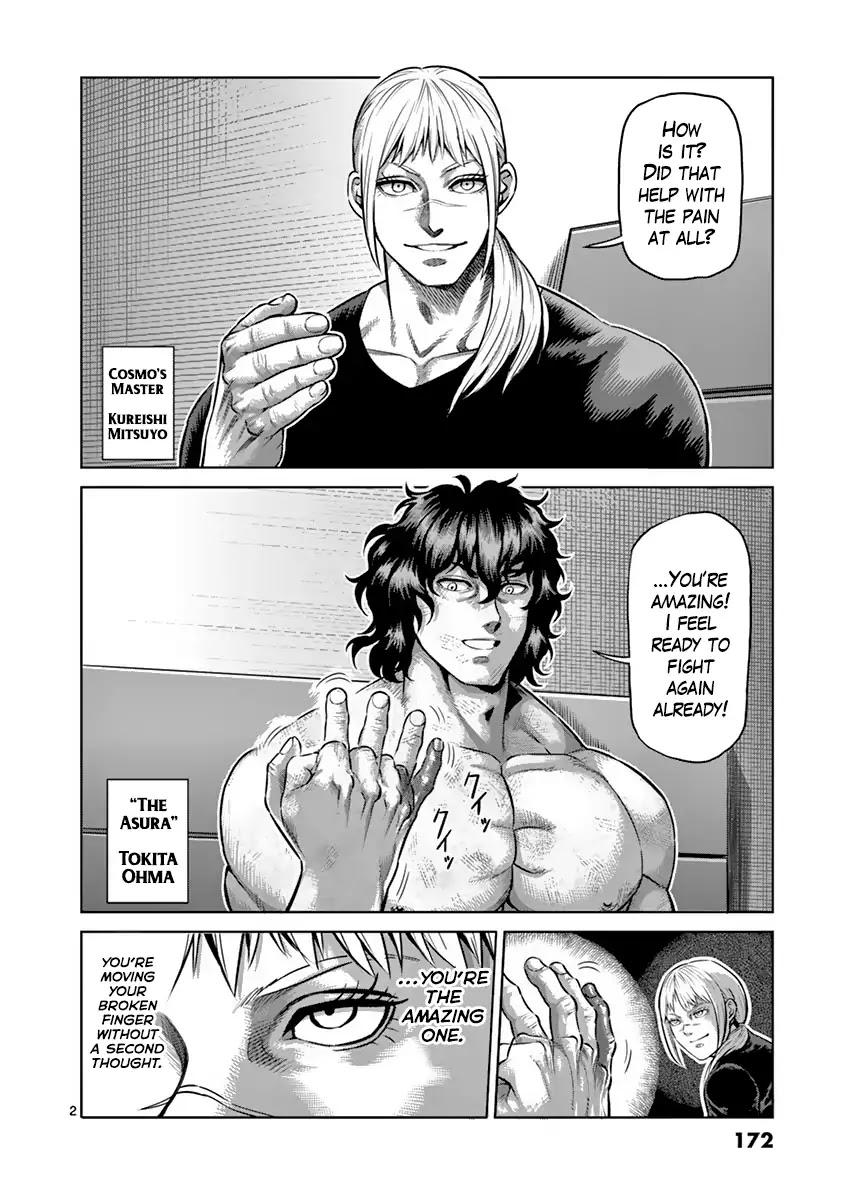 Kengan Asura Chapter 190 page 2 - Chapter 190: Bone