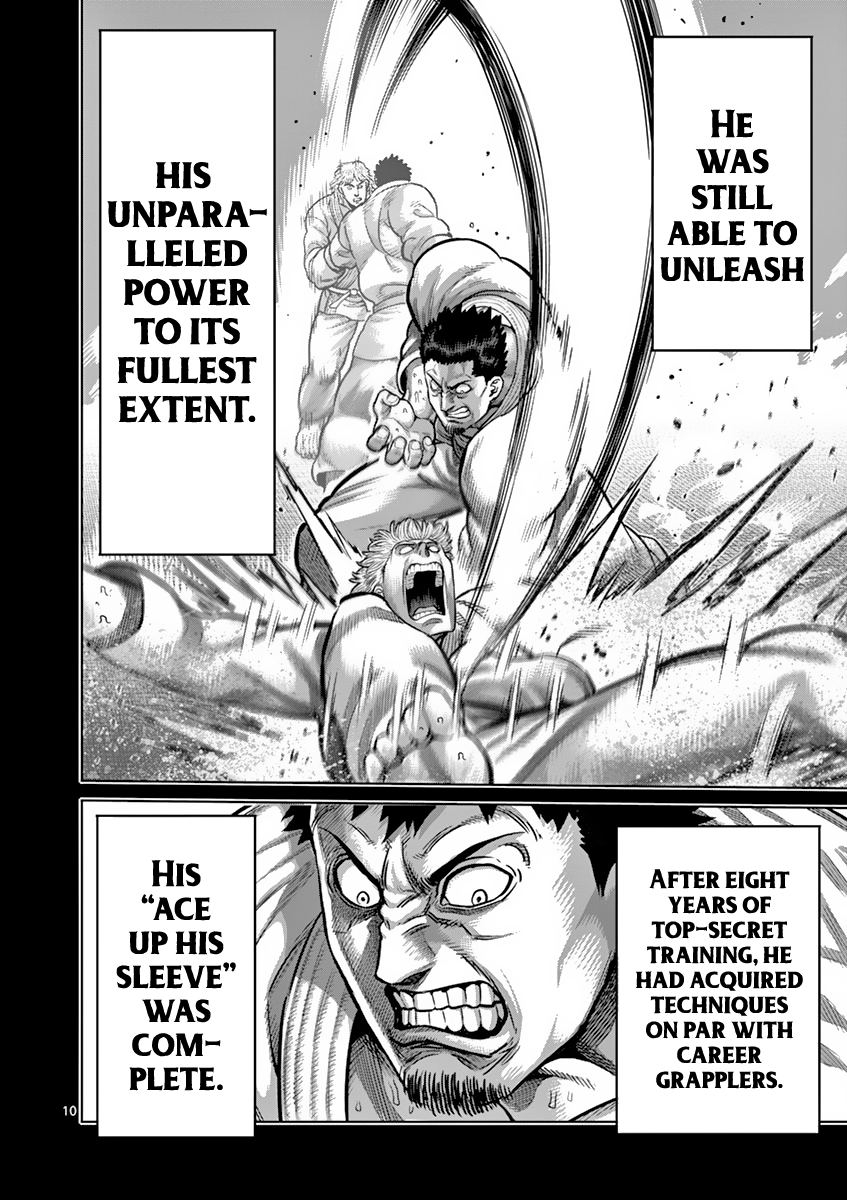 Kengan Asura Chapter 192 page 10 - Chapter 192: Rokushin