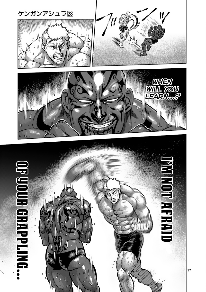 Kengan Asura Chapter 192 page 17 - Chapter 192: Rokushin