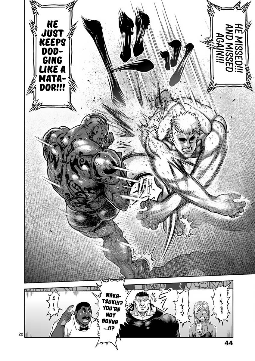 Kengan Asura Chapter 192 page 22 - Chapter 192: Rokushin