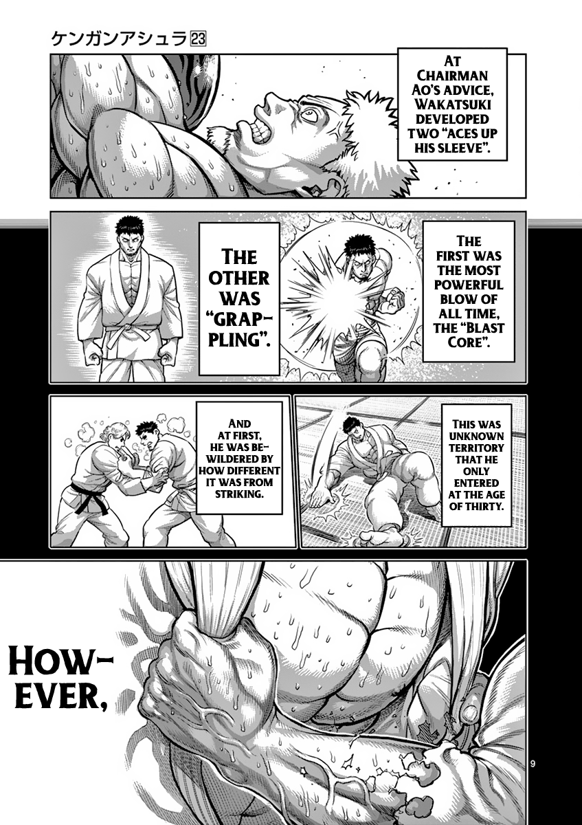 Kengan Asura Chapter 192 page 9 - Chapter 192: Rokushin