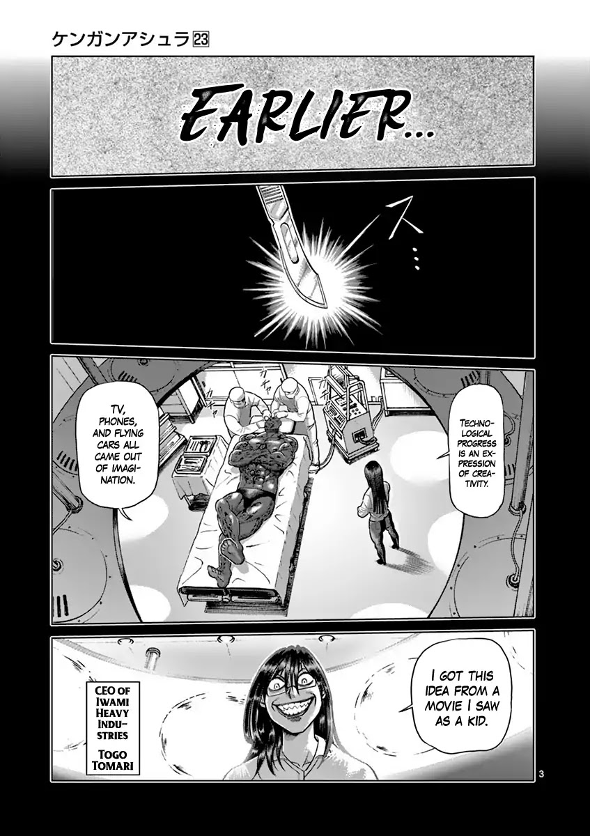 Kengan Asura Chapter 194 page 3 - Chapter 194: Eye