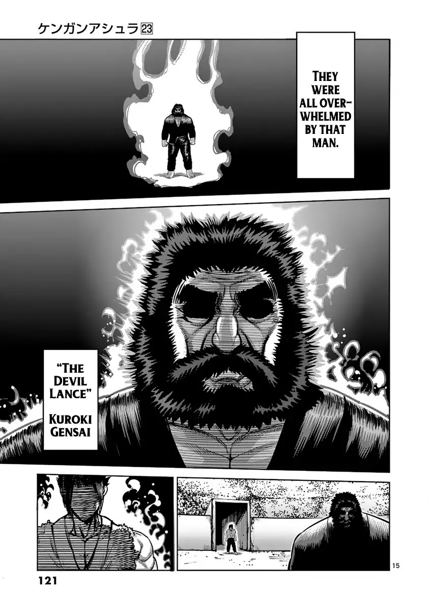 Kengan Asura Chapter 196 page 15 - Chapter 196: Sympathy