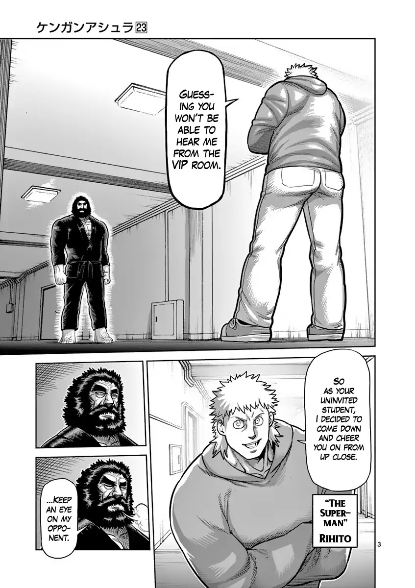 Kengan Asura Chapter 196 page 3 - Chapter 196: Sympathy