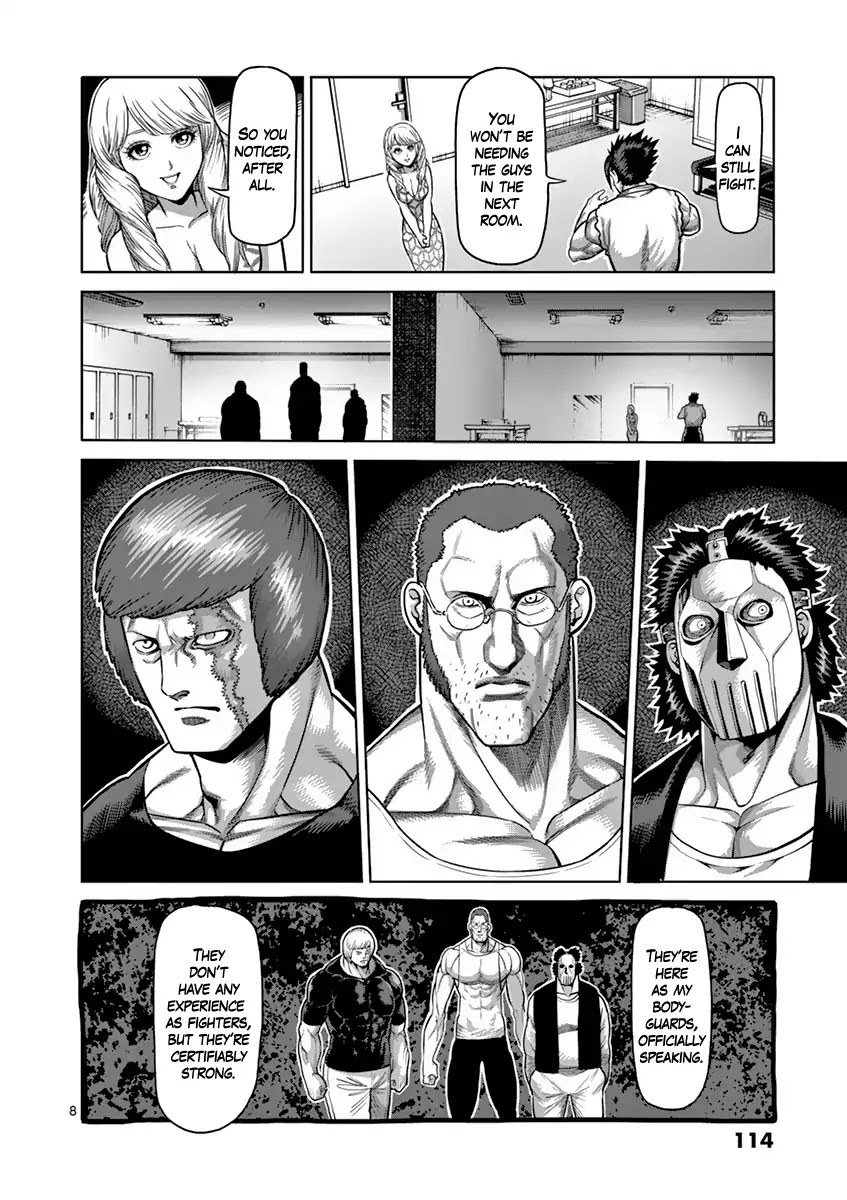 Kengan Asura Chapter 196 page 8 - Chapter 196: Sympathy