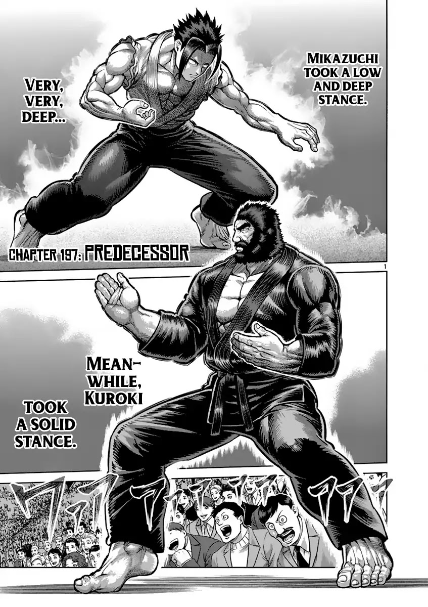 Kengan Asura Chapter 197 page 1 - Chapter 197: Predecessor