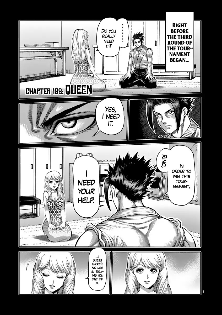 Kengan Asura Chapter 198 page 1 - Chapter 198: Queen