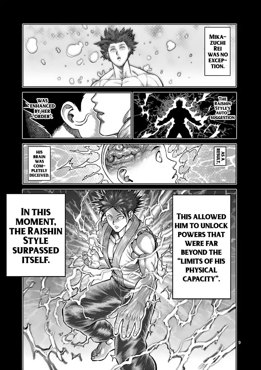 Kengan Asura Chapter 198 page 9 - Chapter 198: Queen