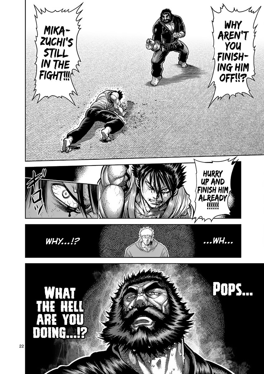 Kengan Asura Chapter 199 page 22 - Chapter 199: Pinnacle