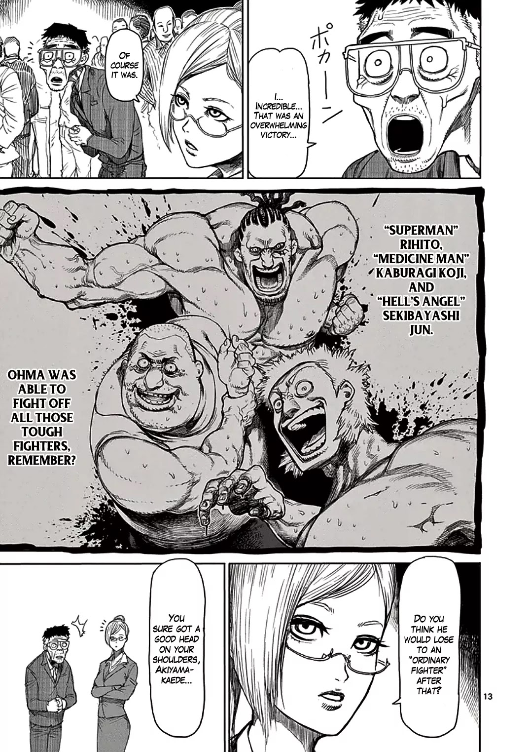 Kengan Asura Chapter 20 page 13 - Chapter 20: Member