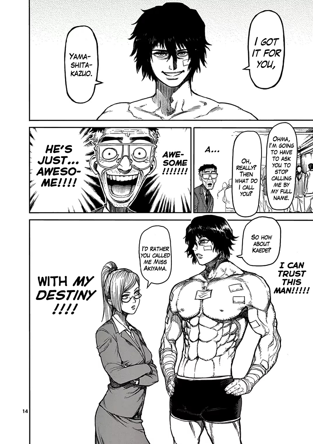 Kengan Asura Chapter 20 page 14 - Chapter 20: Member
