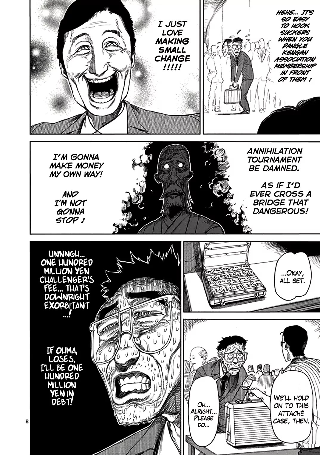 Kengan Asura Chapter 20 page 8 - Chapter 20: Member